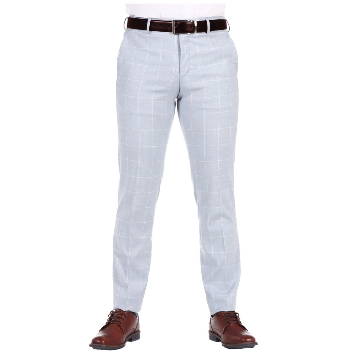 Pantalón Slim Fit Cuadros Lmental para Hombre