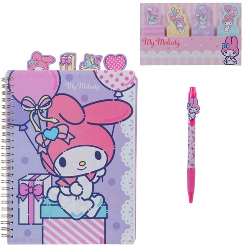 Set Planner My Melody Hello Kitty para Niña