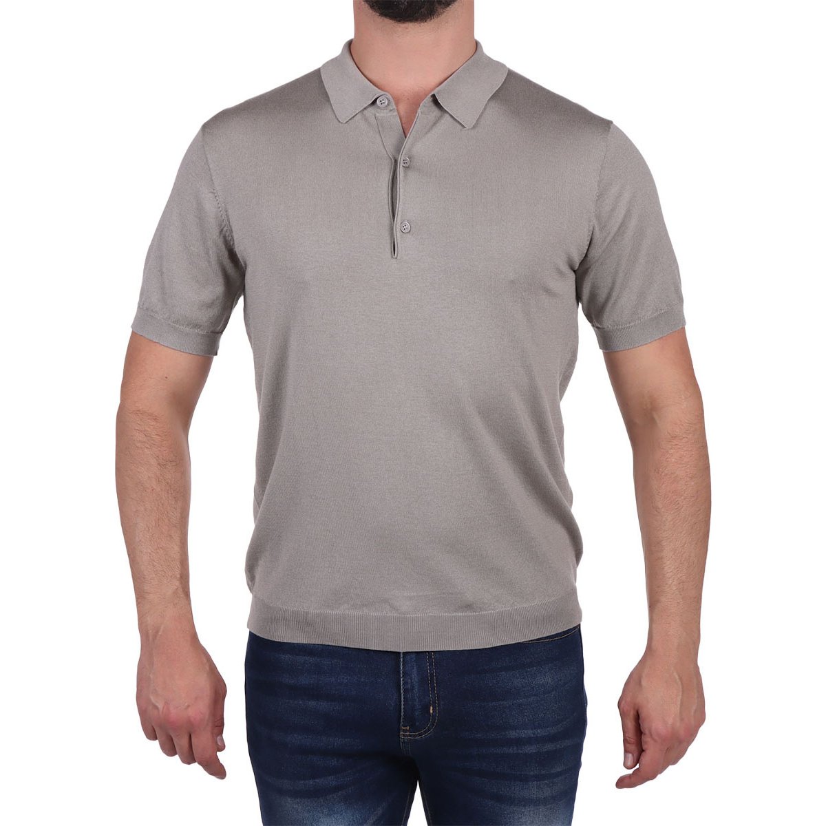 Playera Polo Manga Corta Tejido Premium Fukka para Hombre