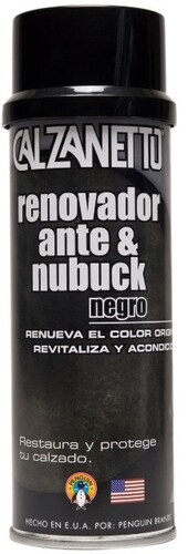 Limpiador Ante Nobuck Negro Calzanetto