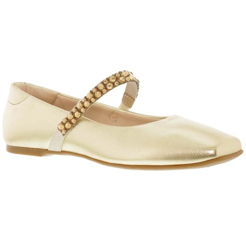 Balerina con Elastico Molekinha Dorado Aplicación para Niña