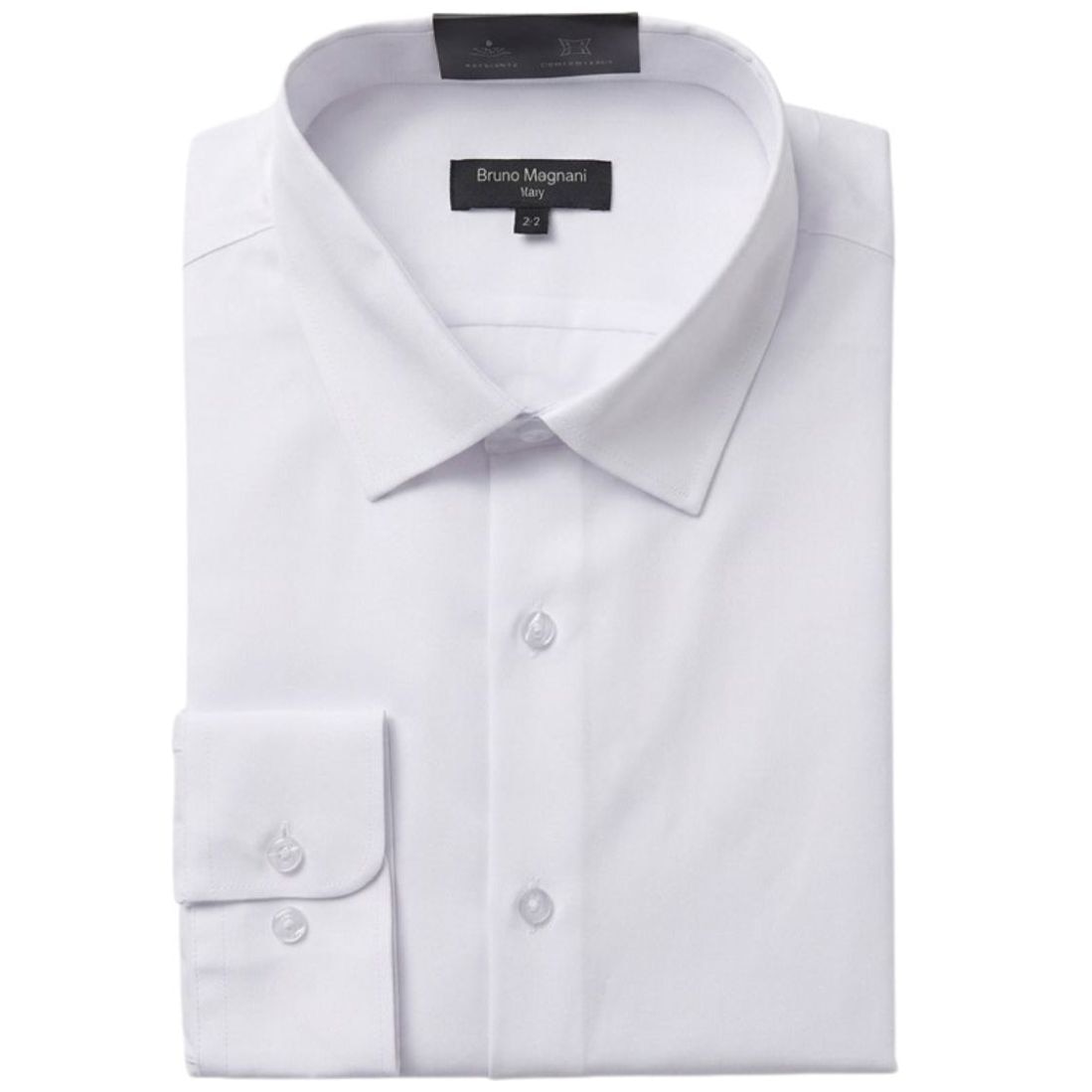 Camisa Stretch Regular Fit Bruno Magnani para Hombre