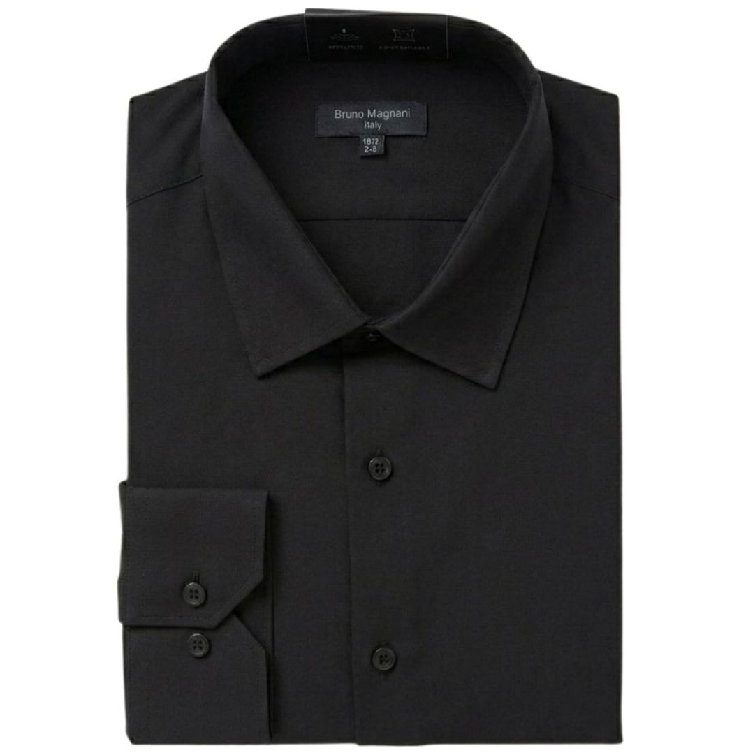 Camisa Stretch Regular Fit Bruno Magnani para Hombre
