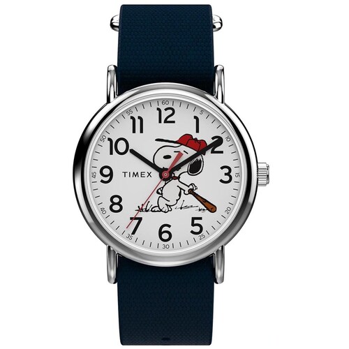 Reloj Timex Peanuts Baseball para Hombre Tw2Y51400Qf
