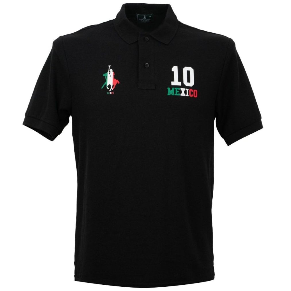 Playera Polo Mundial Manga Larga Polo Club para Hombre