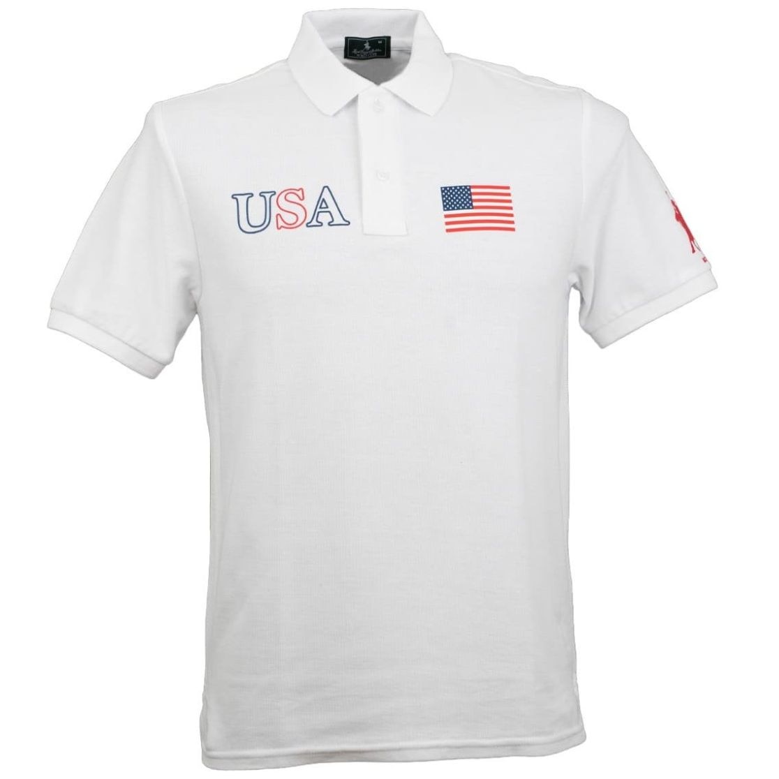 Playera Polo Mundial Manga Larga Polo Club para Hombre