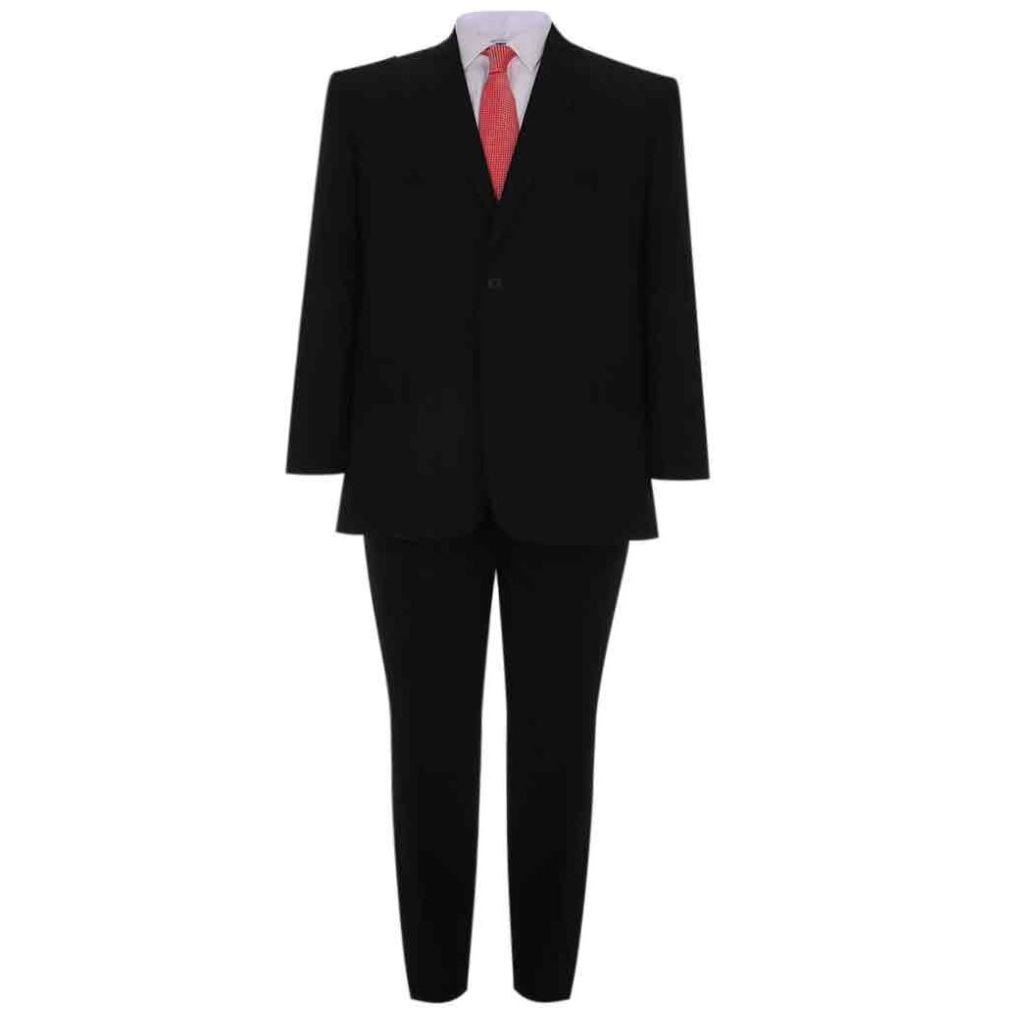 Traje Negro Bruno Magnani para Hombre Plus