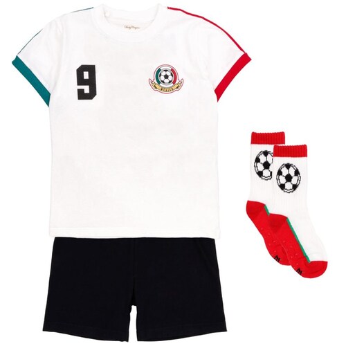 Set de Playera Baby Creysi 3 Piezas México Copa Mundial de Fútbol de ...