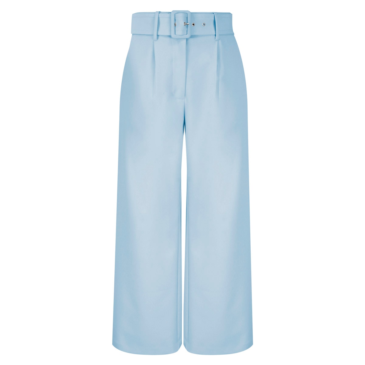 Pantalón Wide Leg con Cinturón para Mujer Elle