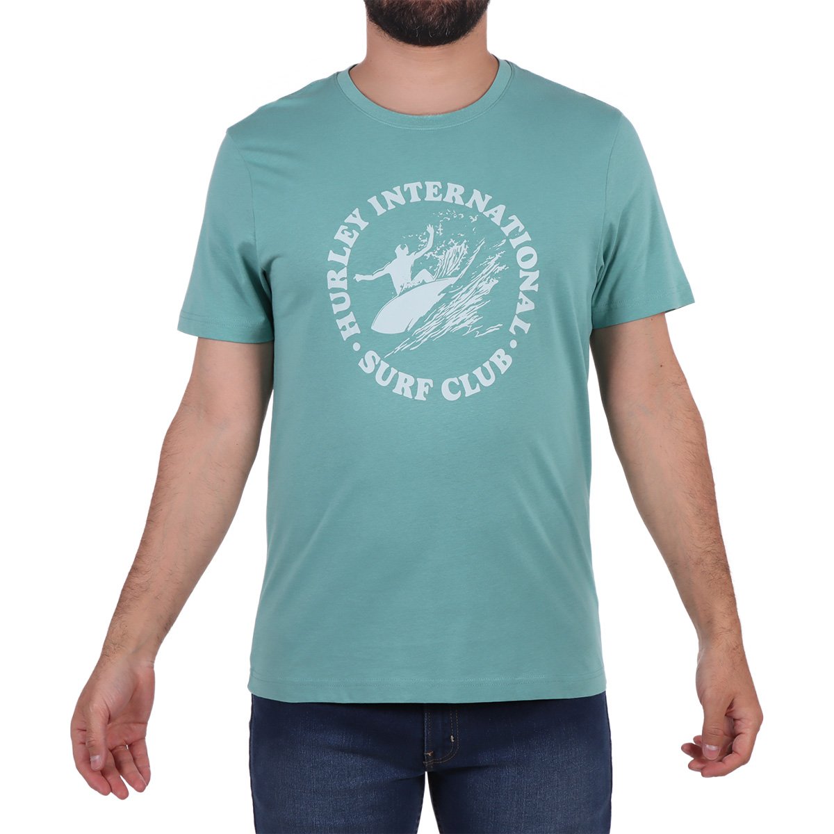 Playera Manga Corta Surf Club Regular Hurley para Hombre