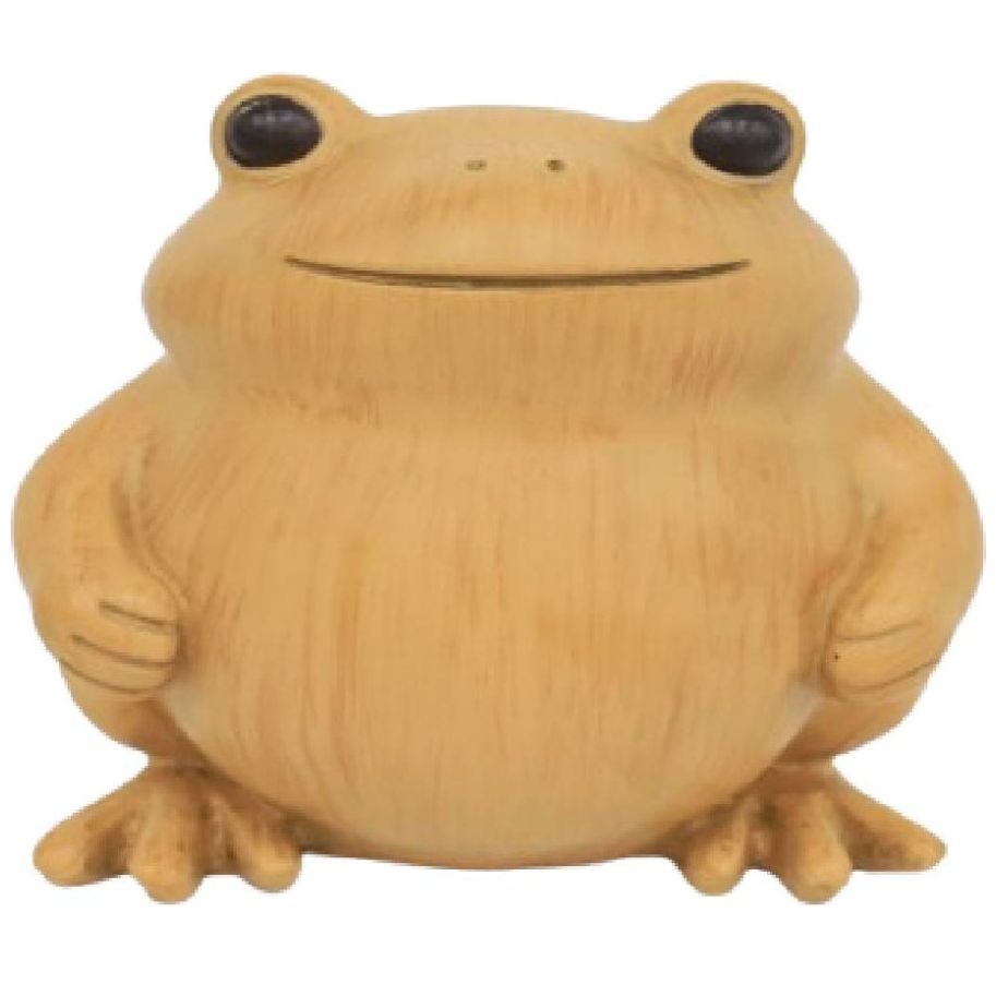 Escultura Rana Poliresina 15 Cm Home & Detais