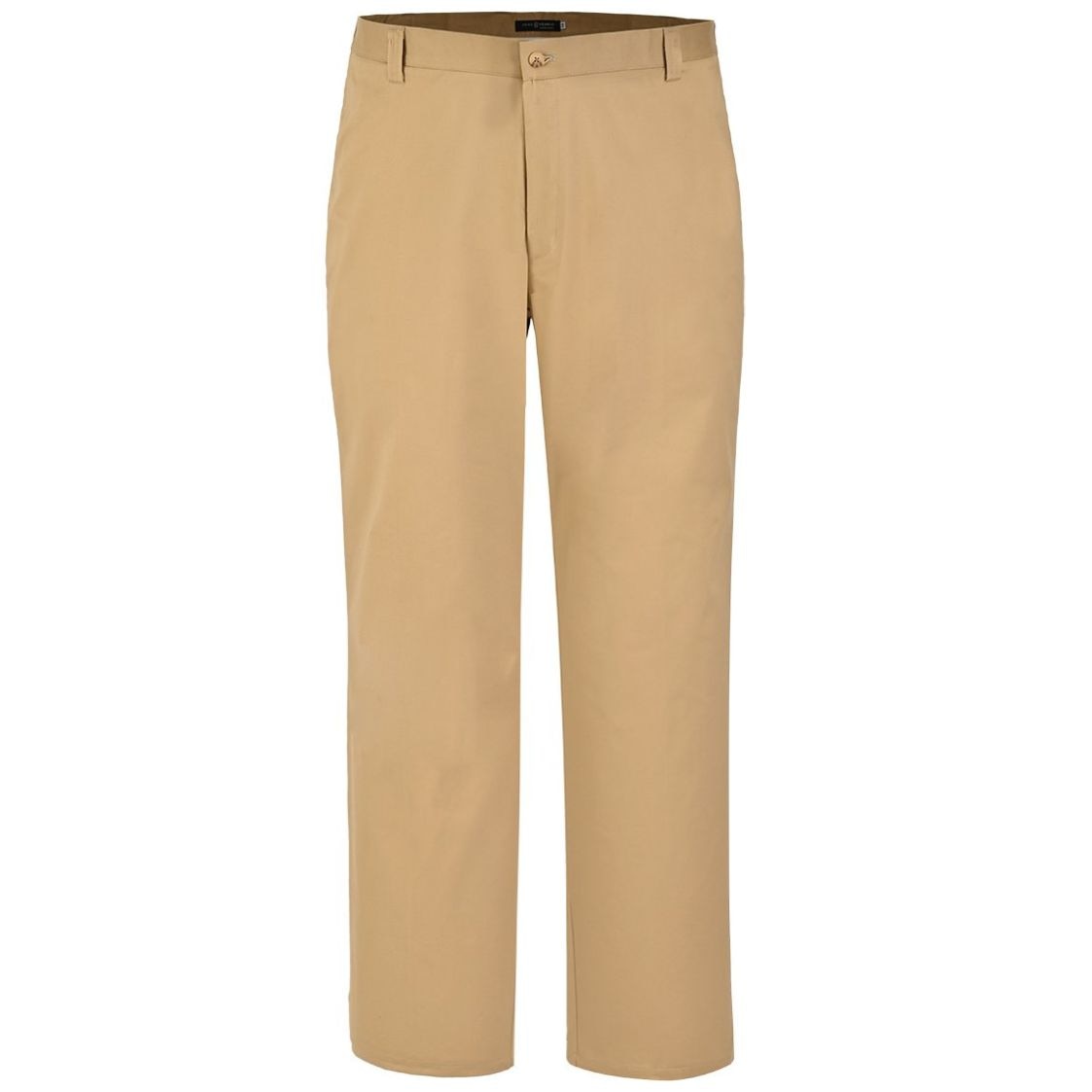 Pantalón Casual Liso John Henry Beige para Hombre Plus