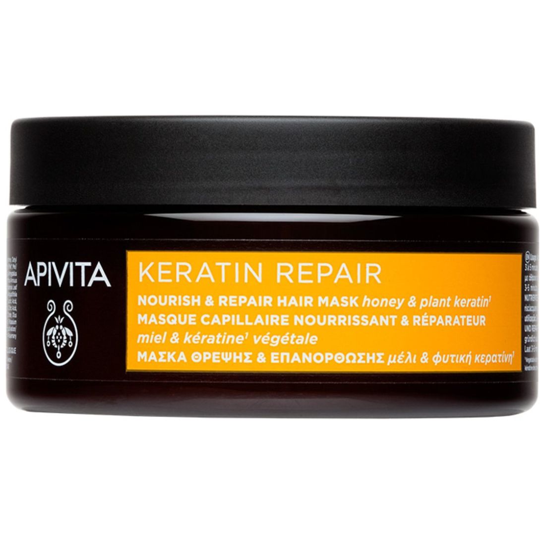 Apivita Mascarilla Reparadora con Miel Y Keratina 200 Ml