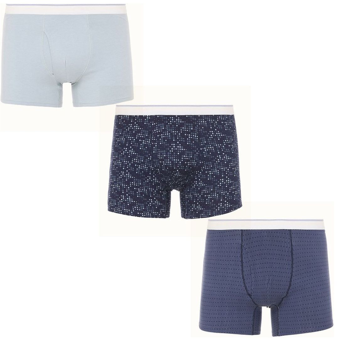 3 Pack Boxer con Diseño Skiny para Hombre