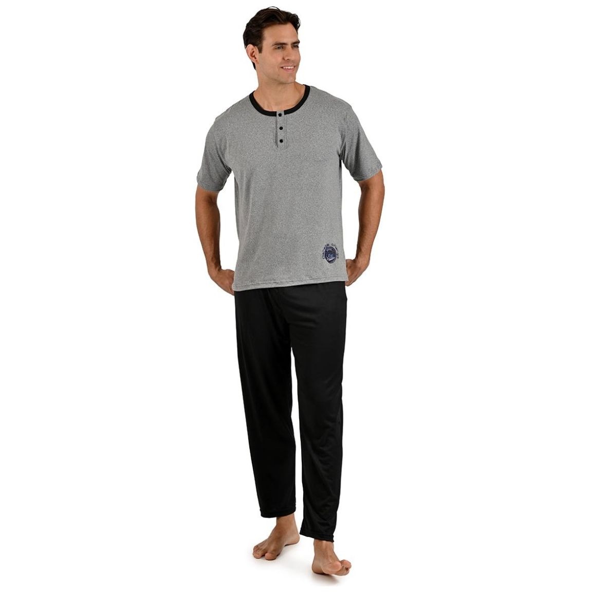 Pijama de Playera Manga Corta y Pantalón Starwest para Hombre