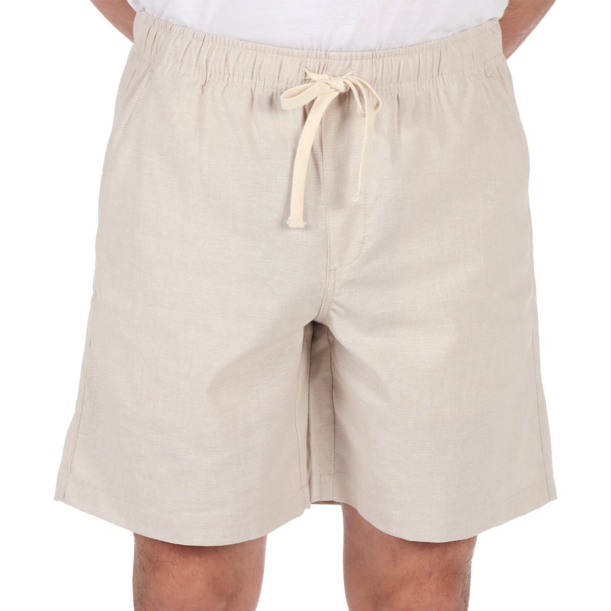 Bermuda Lino Casual Bruno Magnani Hombre