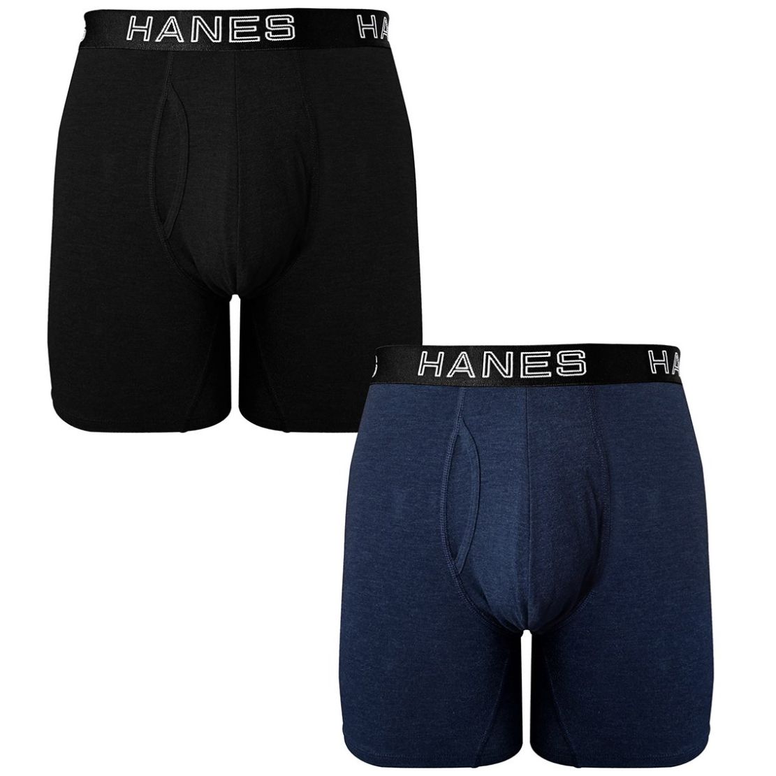 2 Pack Bóxer Hanes Corte Regular para Hombre