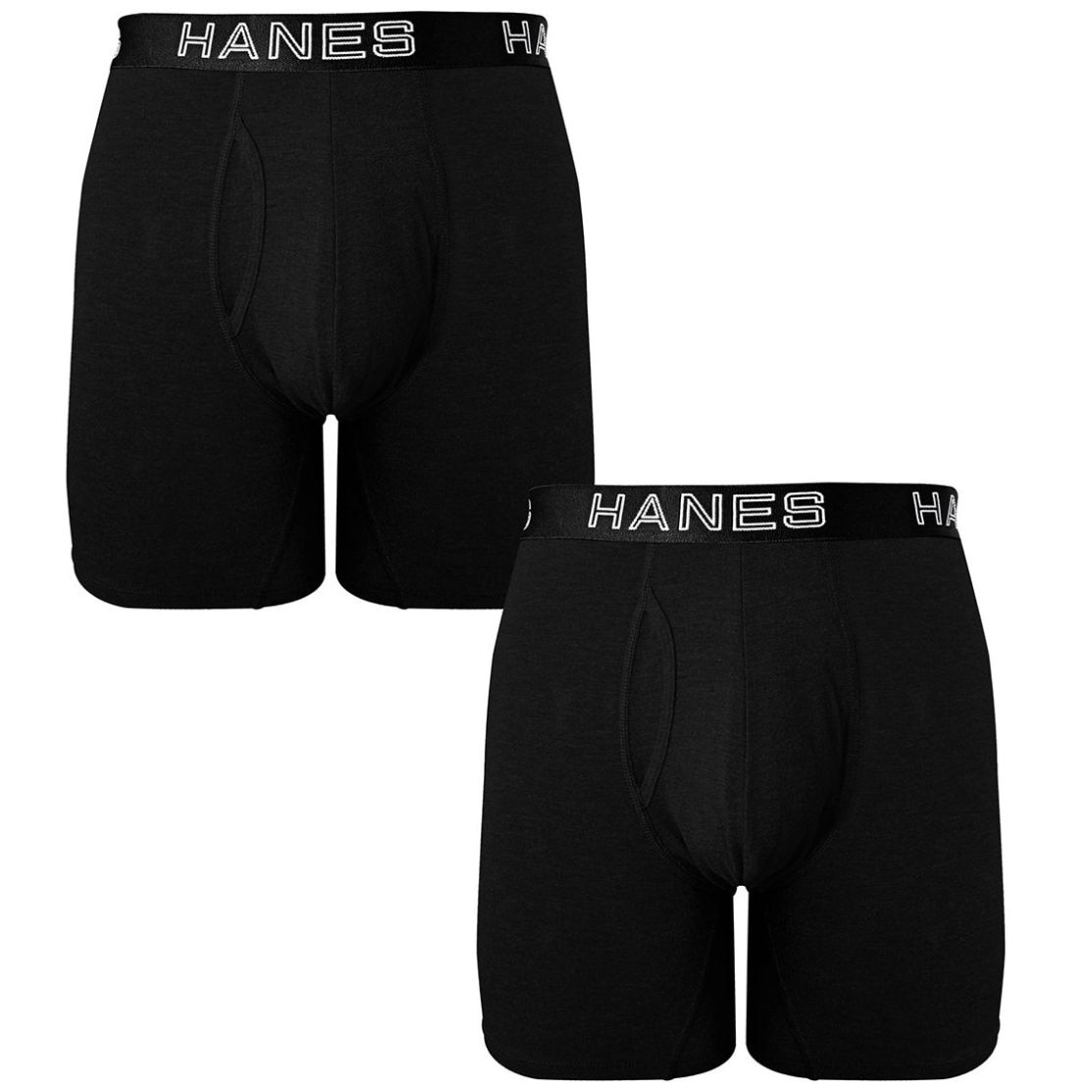 2 Pack Bóxer Hanes Corte Regular para Hombre
