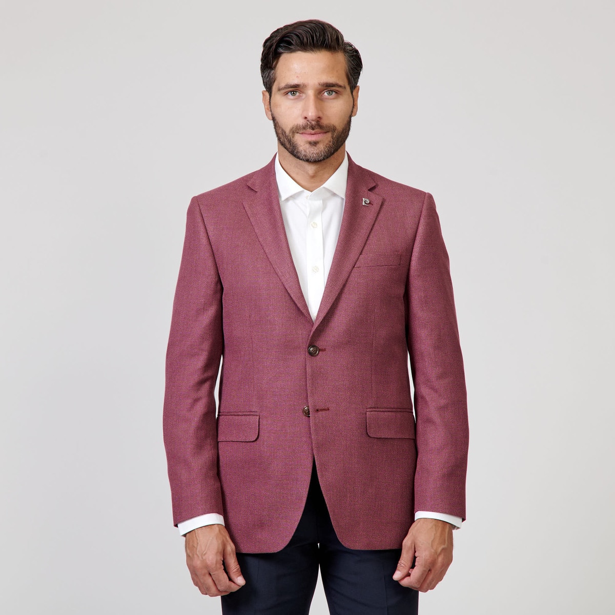 Saco Regular Fit Pierre Cardin Rosa para Hombre