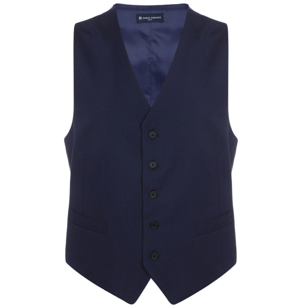 Chaleco Moda Carlo Corinto Azul para Hombre Plus
