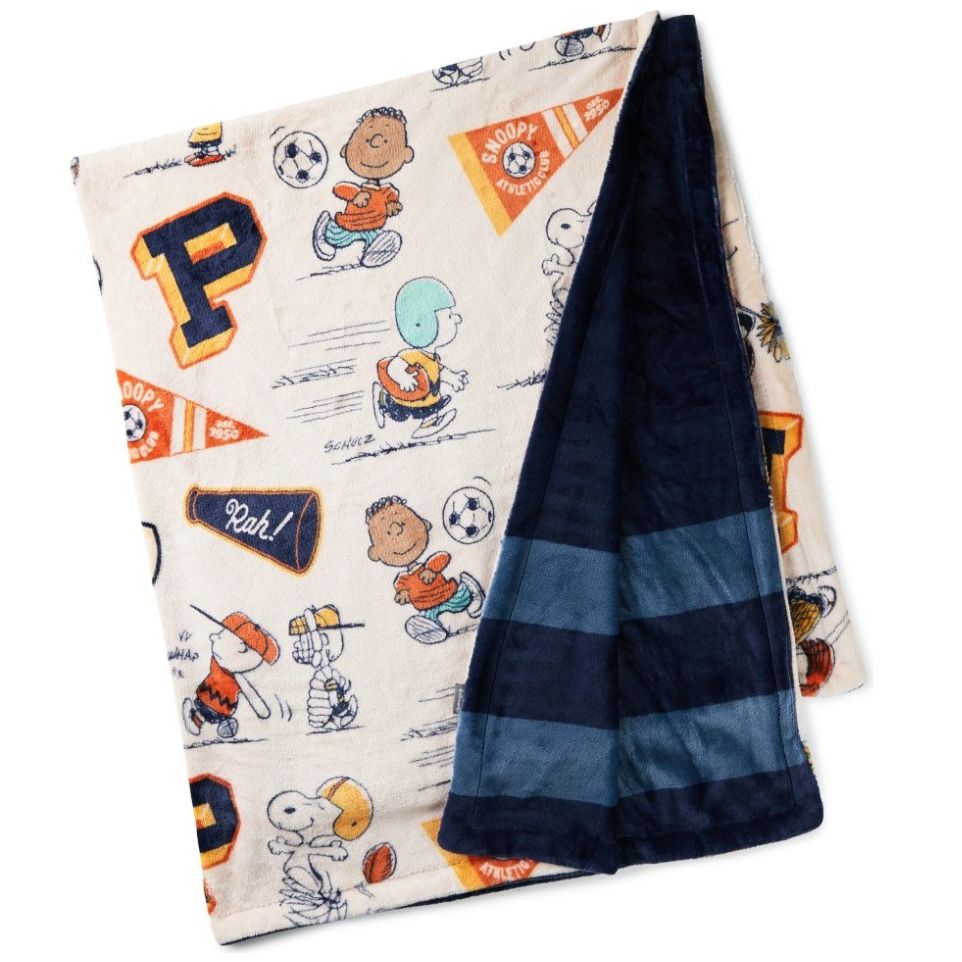 Manta Doble Vista Peanuts Athletic Club Hallmark