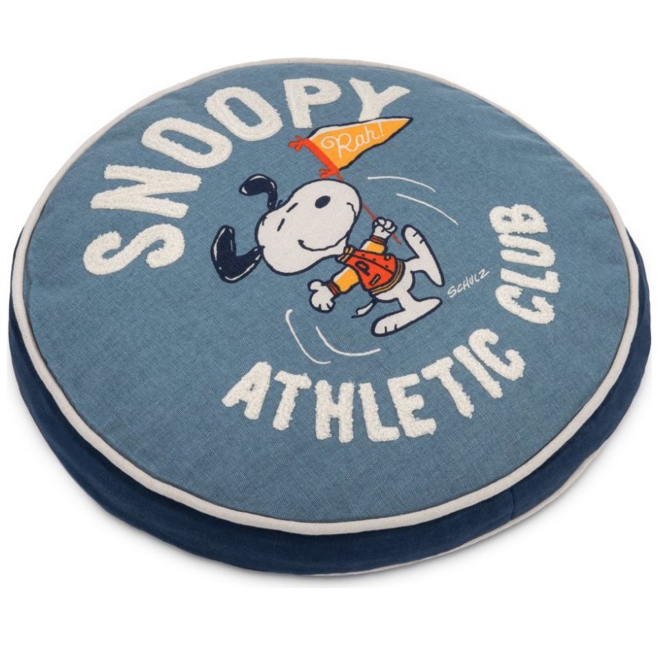 Cojín Redondo Snoopy Athletic Club 38Cm Hallmark