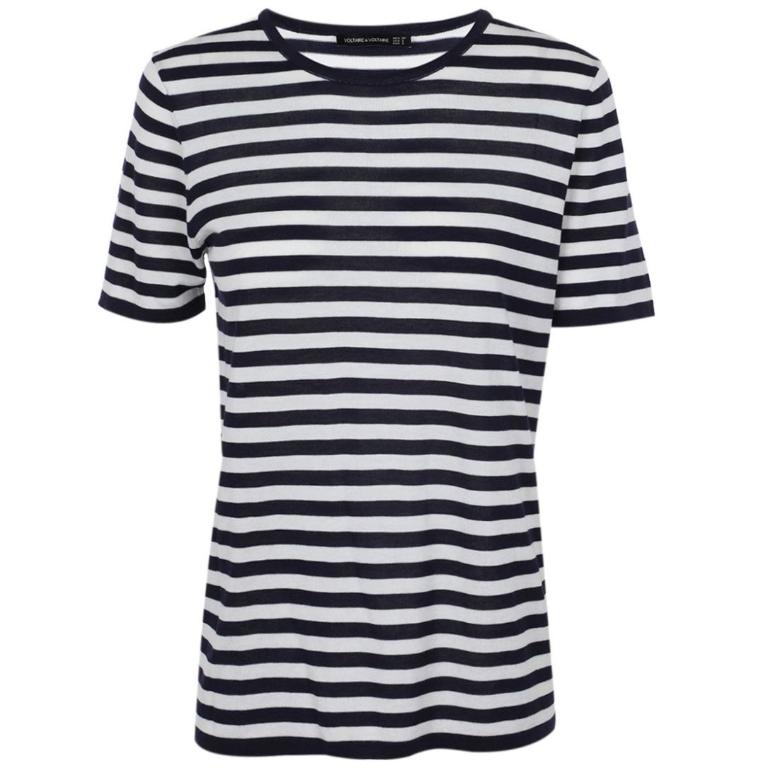 Blusa con Estampado de Rayas Voltaire & Voltaire para Mujer