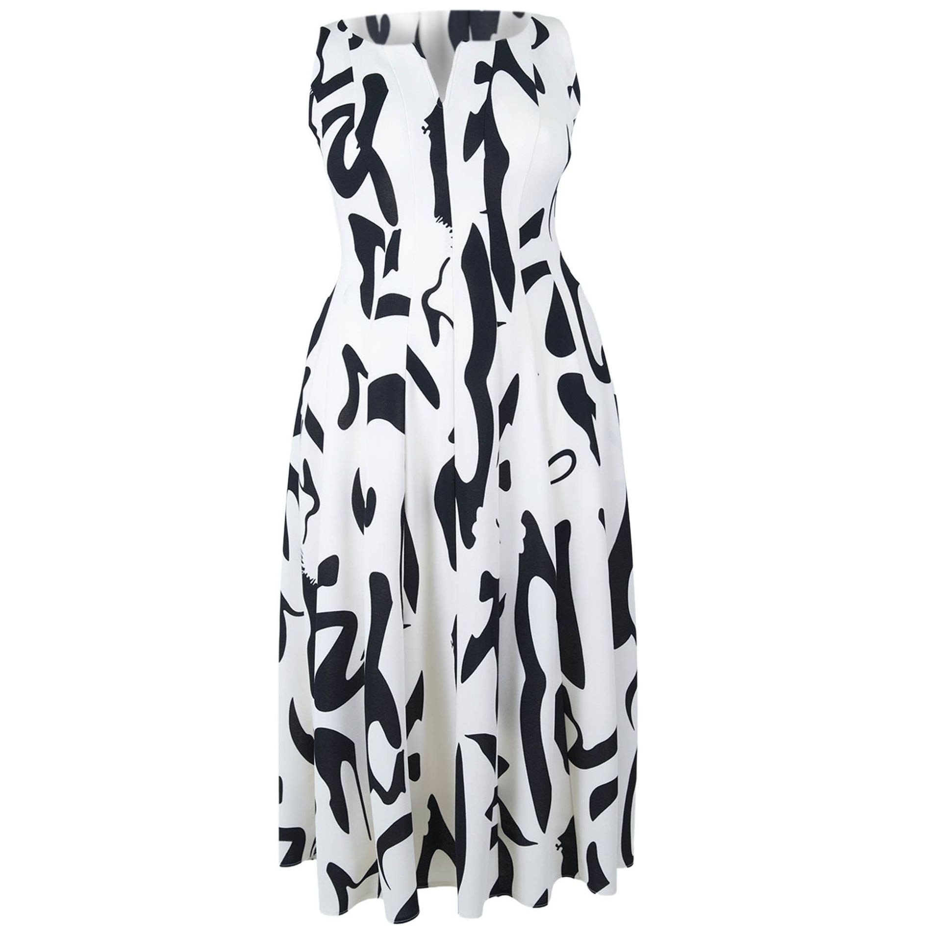 Vestido Midi Estampado Noshe para Mujer