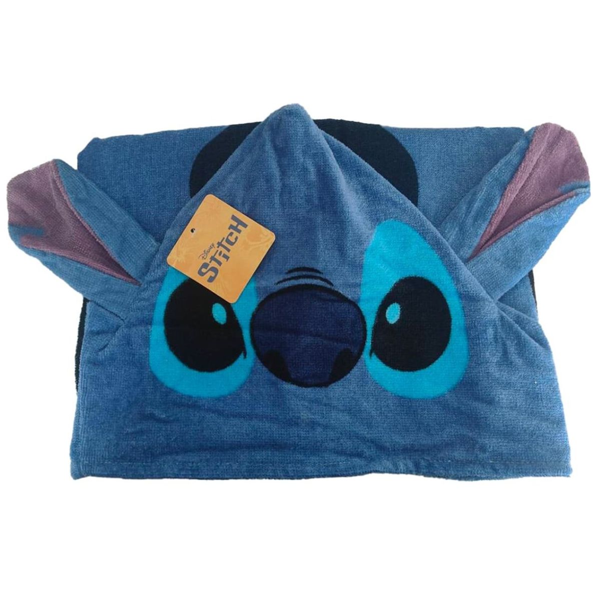 Toalla con Capucha Diseño Disney Stitch para Niño