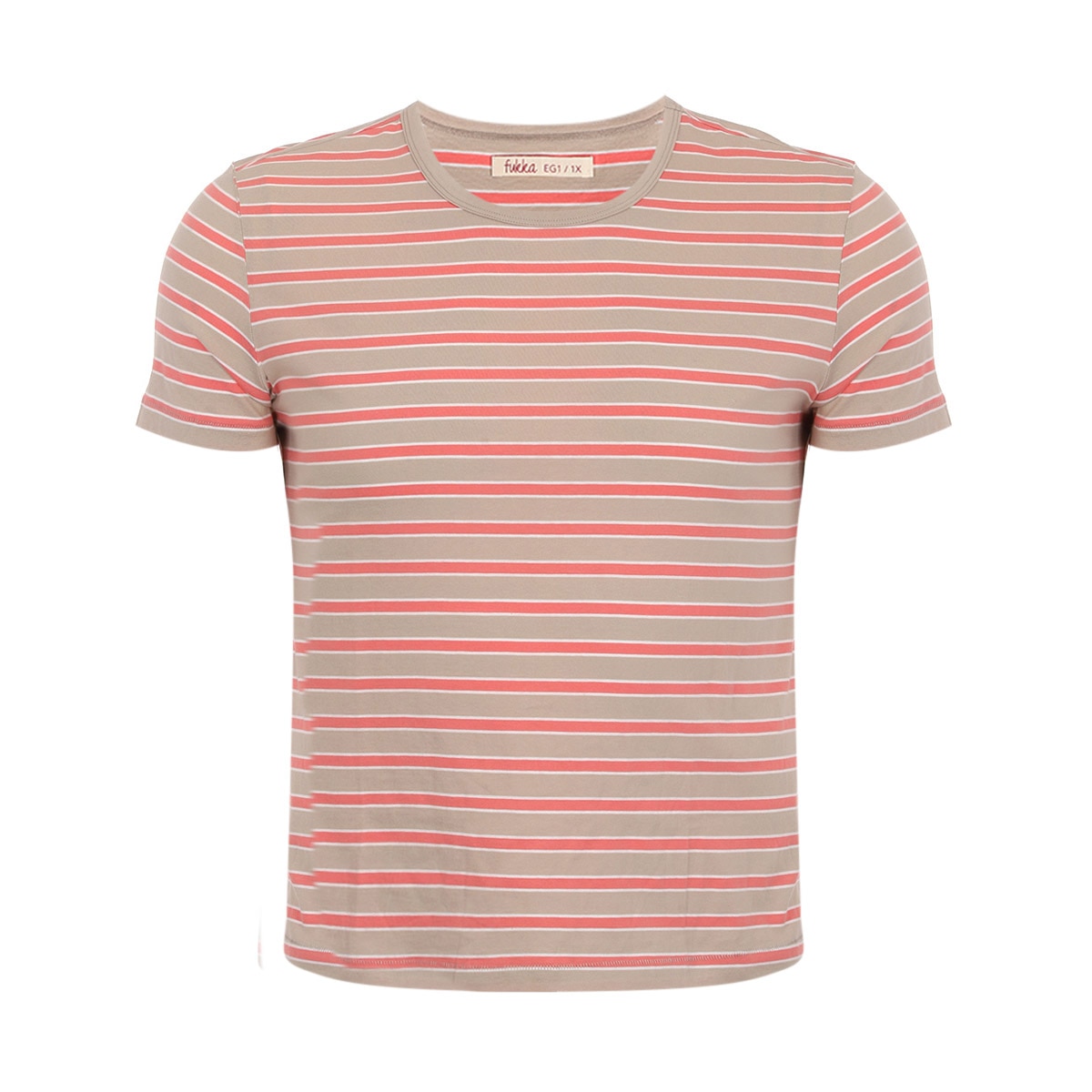 Playera Manga Corta Fukka para Mujer Curvy