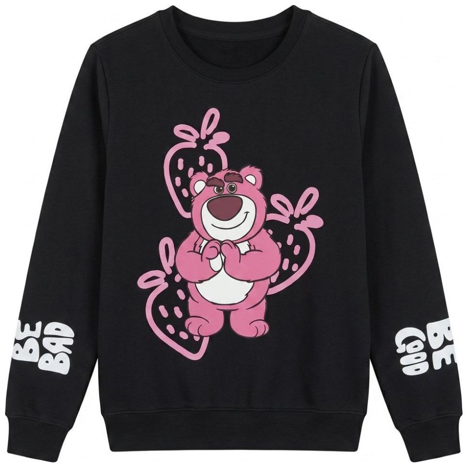 Sudadera Negra con Diseño Disney Toy Story Lotso para Niña
