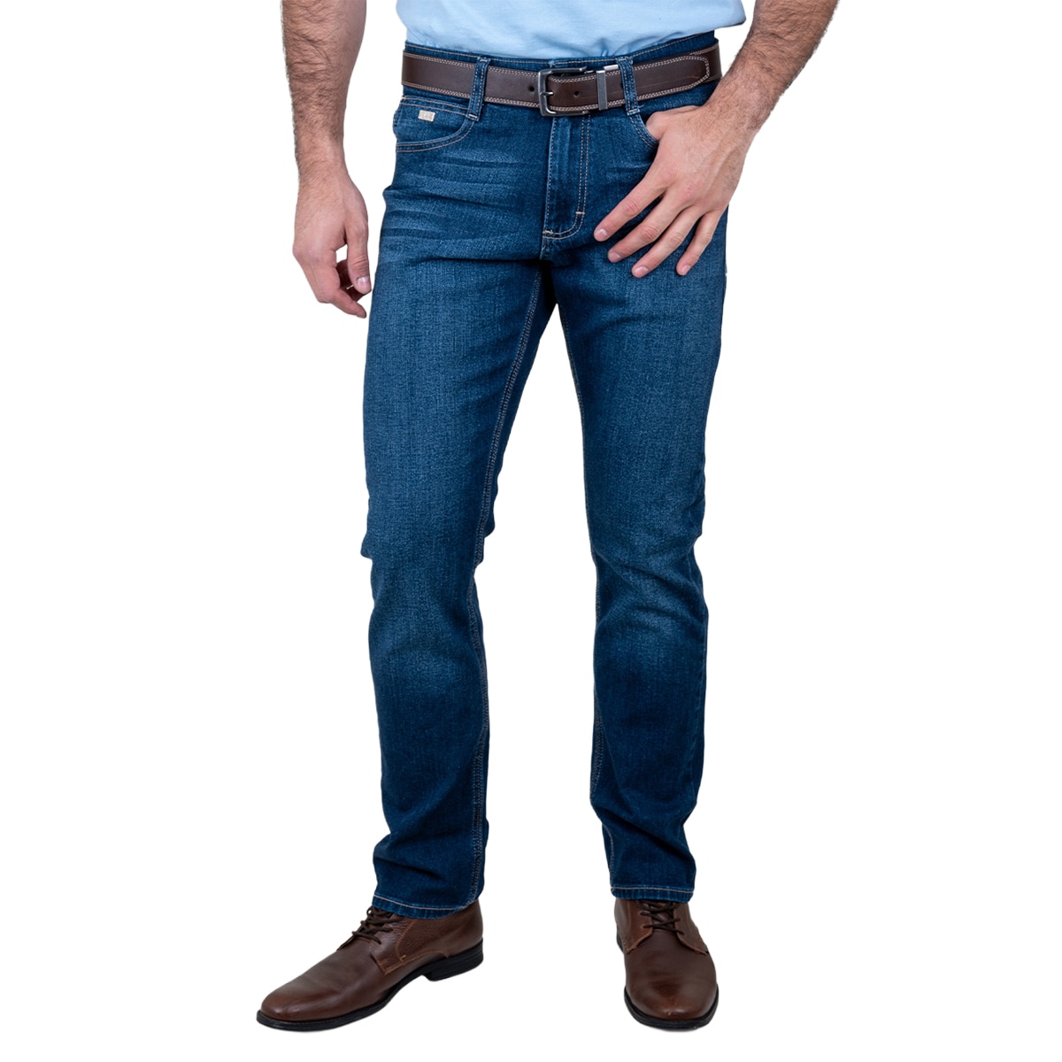 Jeans Slim Fit Lee Azul Claro para Hombre