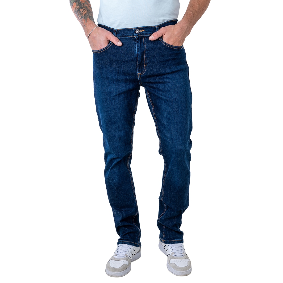 Jeans Regular Fit Lee Azul Oscuro para Hombre