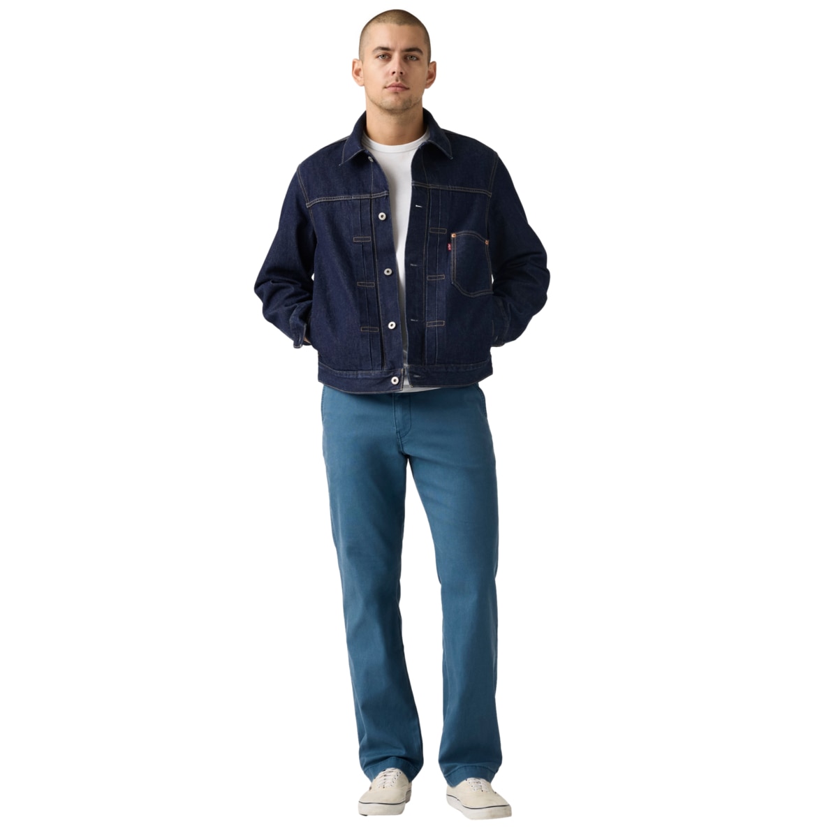 Levi’S® Pantalón XX Chino Relaxed Fit Straight Azul para Hombre