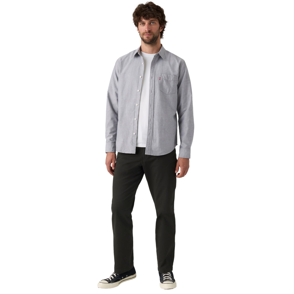 Levi’S® Pantalón XX Chino Relaxed Fit Stright Negro para Hombre