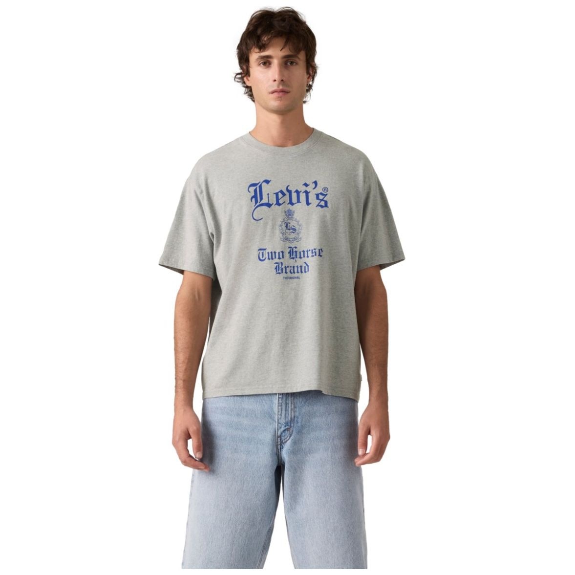 Levi’S® Playera Bajo Corto con Diseño Relaxed Fit Manga Corta para Hombre