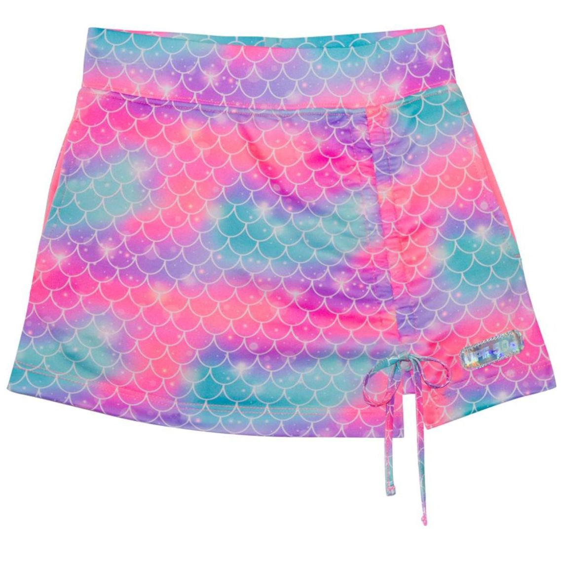 Traje Baño Falda Short con Diseño Skysoul Multicolor para Niña