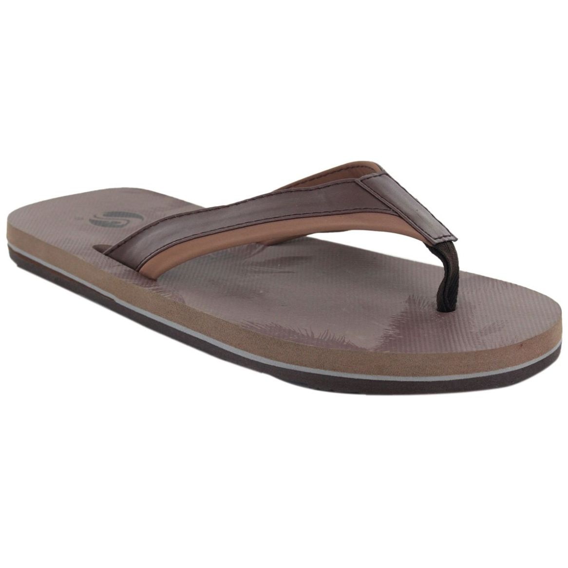 Sandalia Pata de Gallo Sunflops Palma Café para Hombre