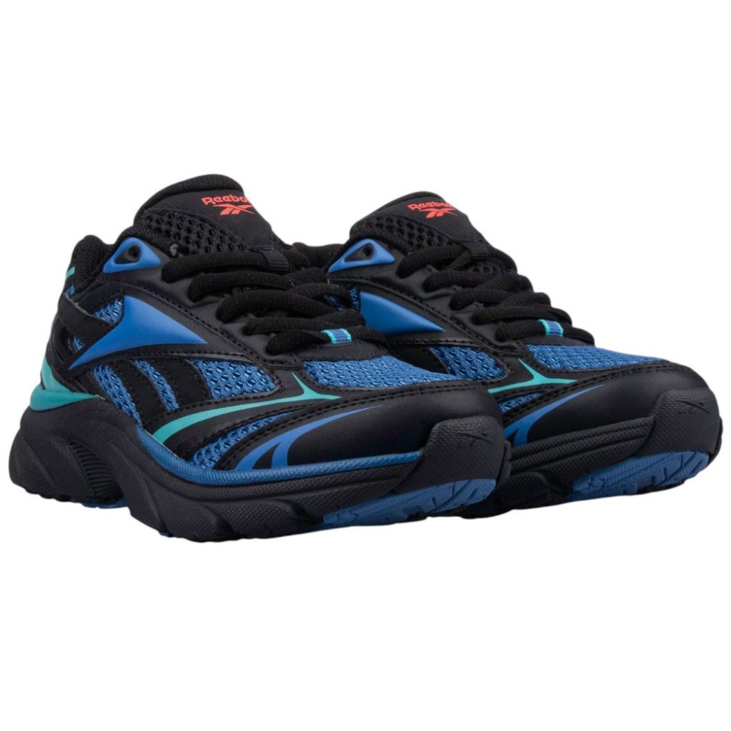 Tenis Belwave Reebok Negro con Agujetas para Niño