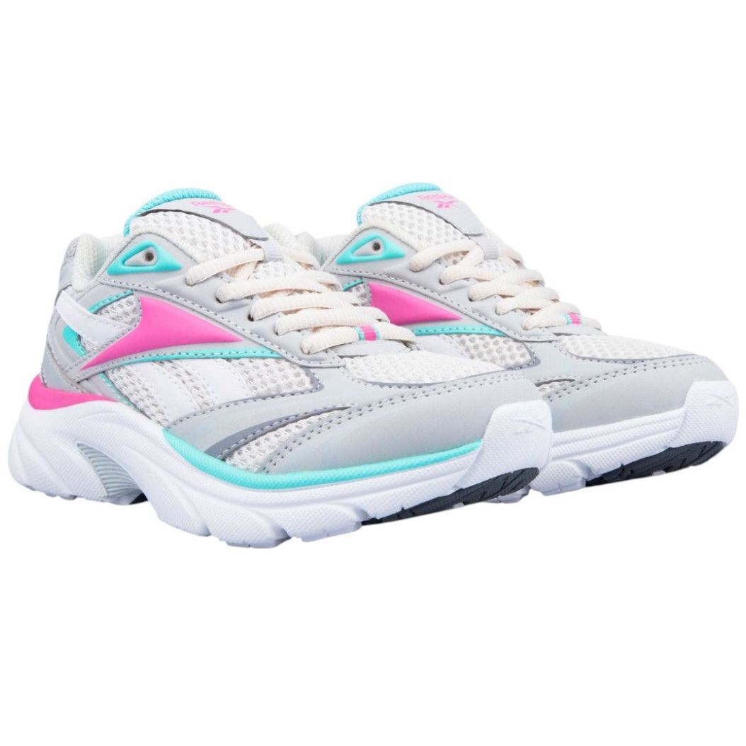 Tenis Reebok Belwave Gris con Agujetas para Niña