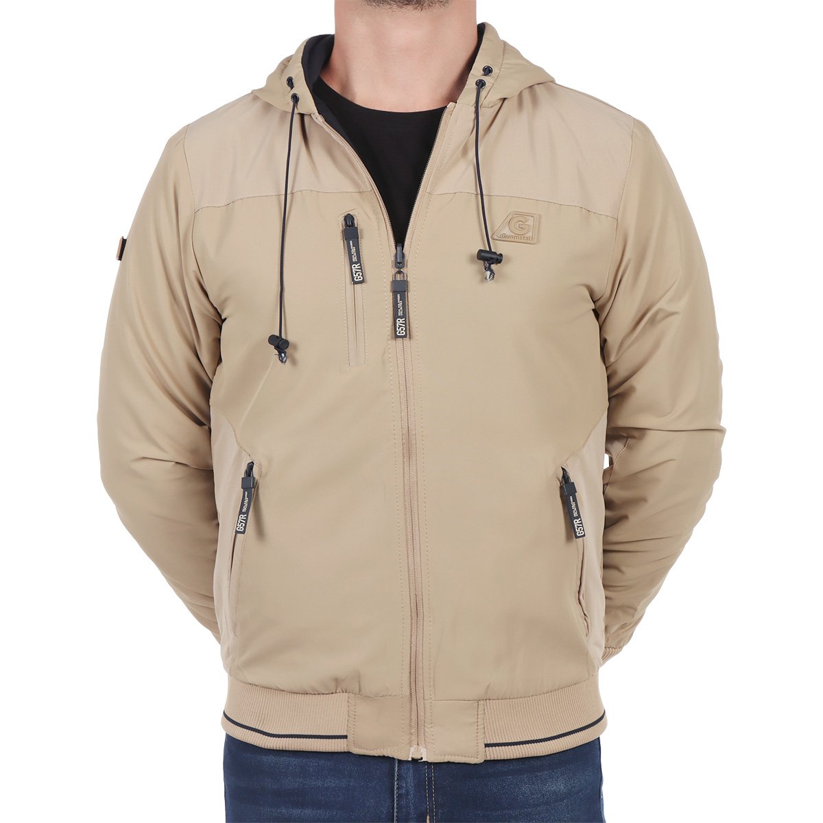 Chamarra Doble Vista con Capucha Casual Tim Men para Hombre