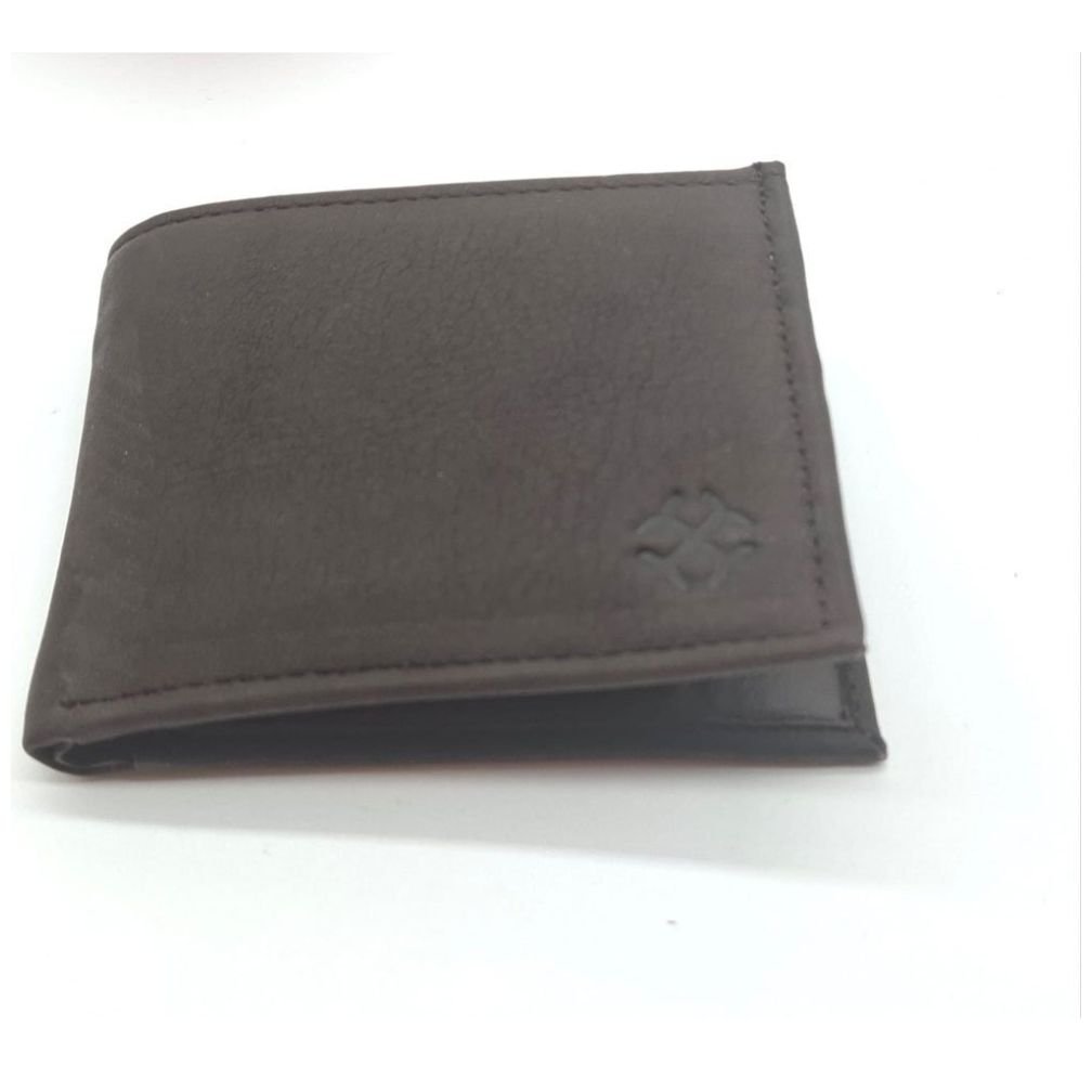 Cartera en Piel Vacuno Carlo Corinto Café Oscuro para Hombre