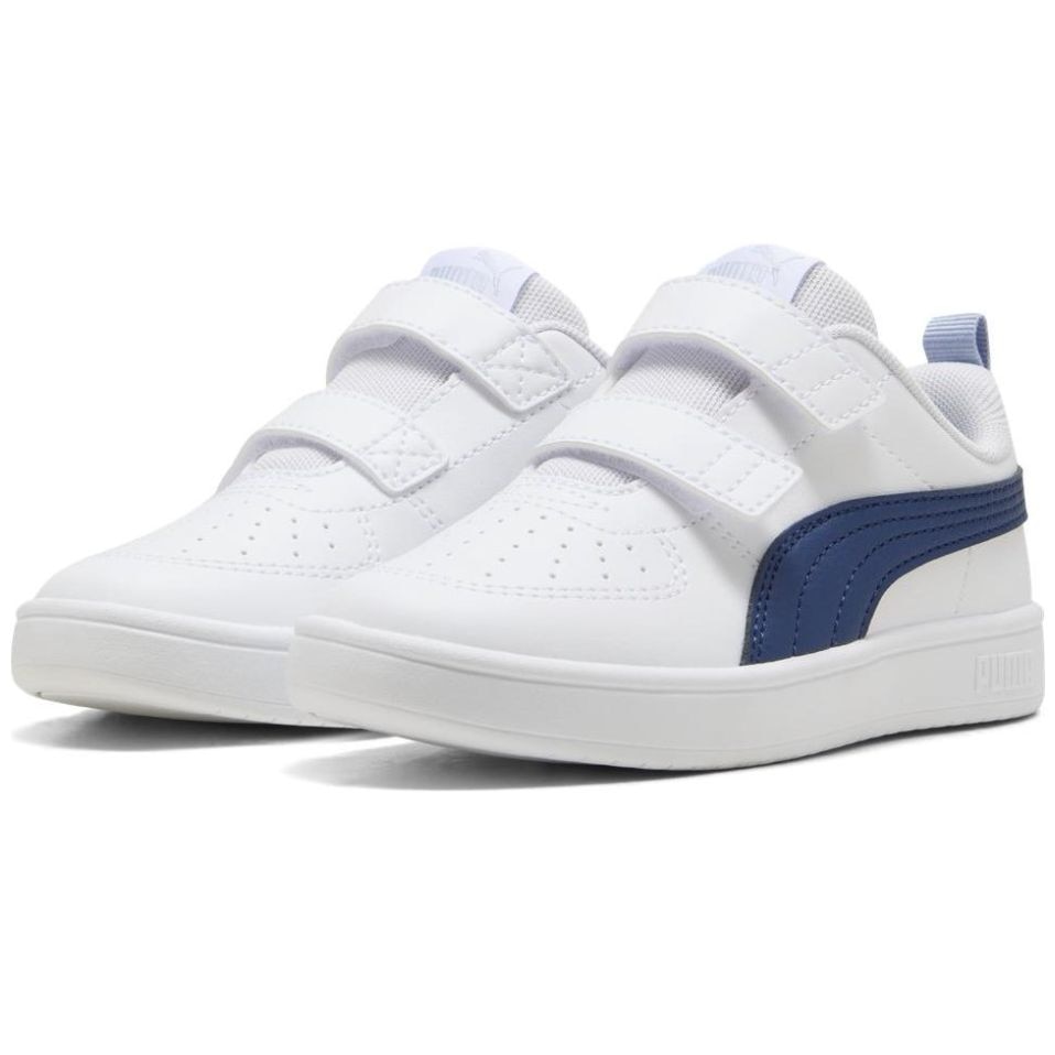 Tenis Puma Rickie Blanco con Ajuste Velcro Unisex