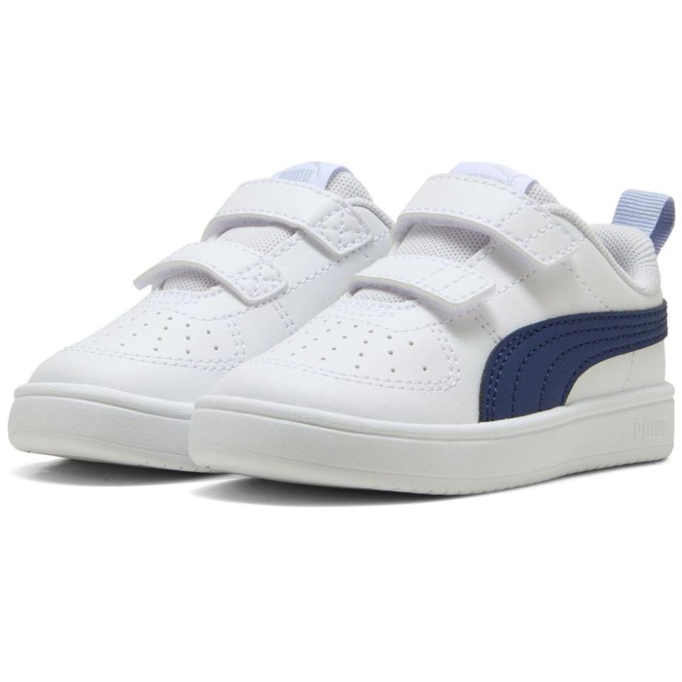 Tenis Puma Rickie Blanco con Ajuste Velcro Unisex