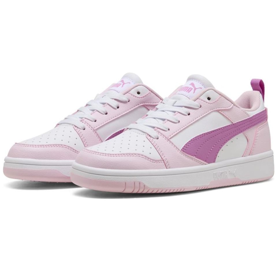 Tenis Puma Rebound Rosa Combinado para Niña
