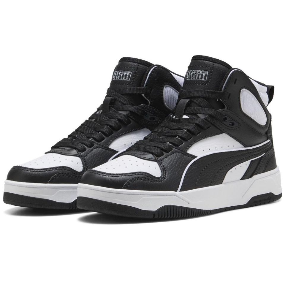 Tenis Bota Puma Rbd Break Mid Negro para Niño
