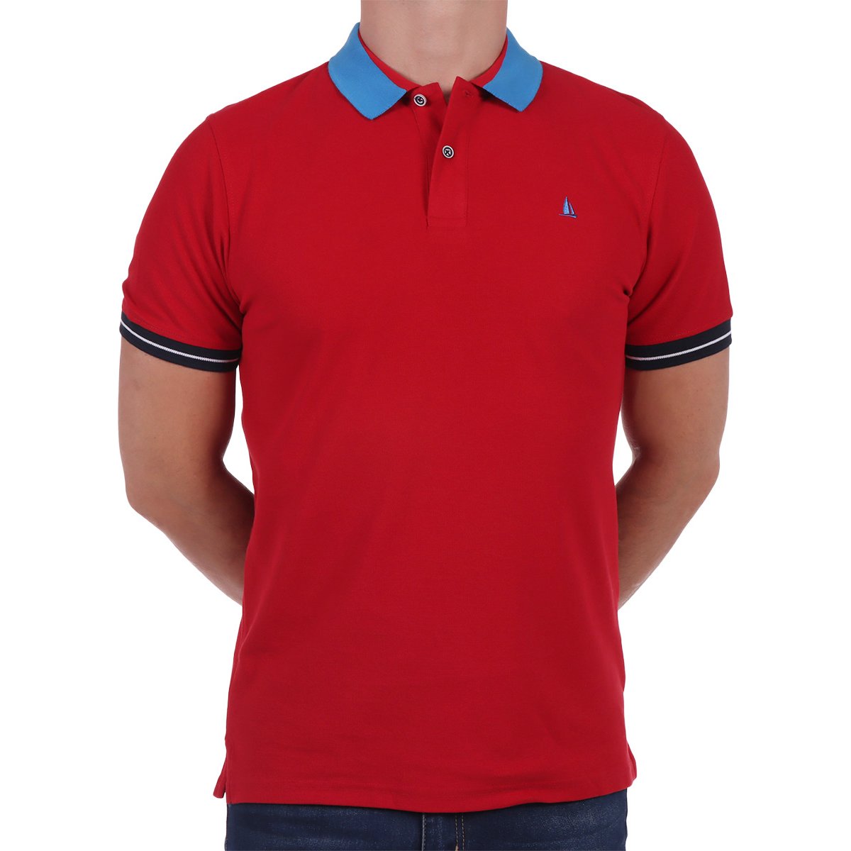 Playera Polo Manga Corta Logo Regatta para Hombre