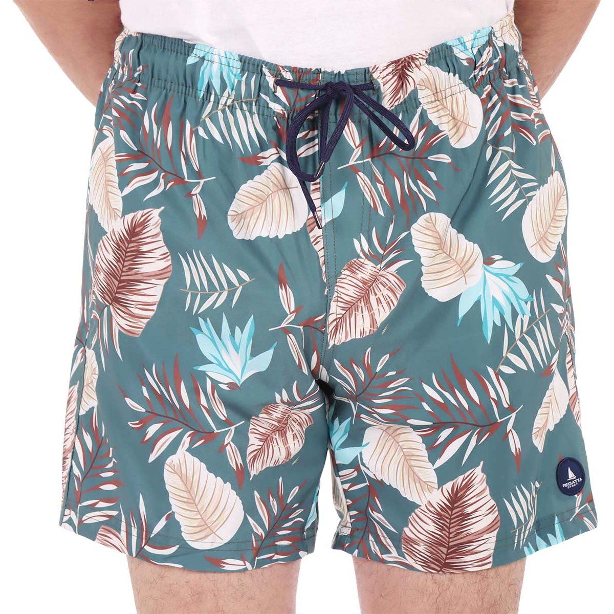 Traje de Baño Estampado Tropical Regatta para Hombre