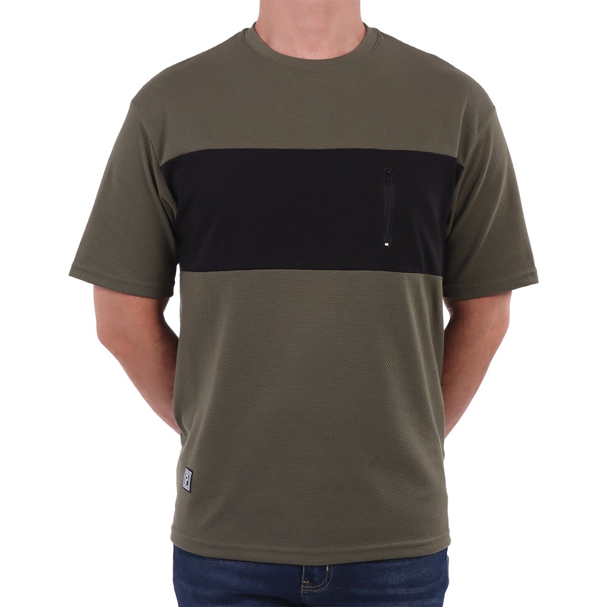 Playera Cuello Redondo Manga Corta Silver Plate para Hombre