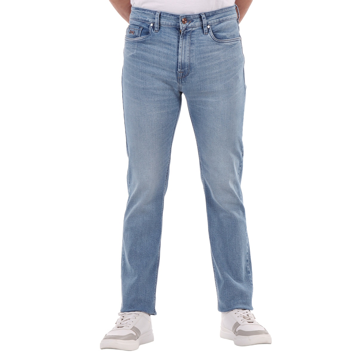 Jeans Rocco Moda Regular Fit Silver Plate para Hombre